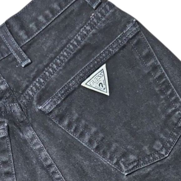 Guess Women's Black Denim Jeans Size 27 - Picture 5 of 7